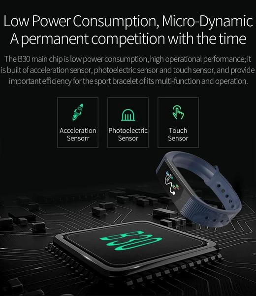 BOZLUN B30 WATERPROOF BLUETOOTH SMART WATCH